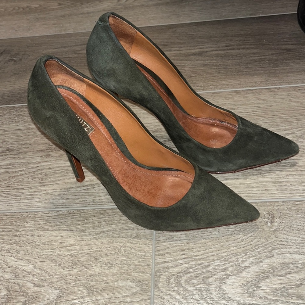 Schutz Suede Pump